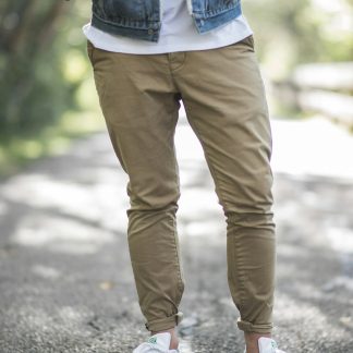 Eileenrosario Men's Straight Fit Chino Pants — Cotton Twill